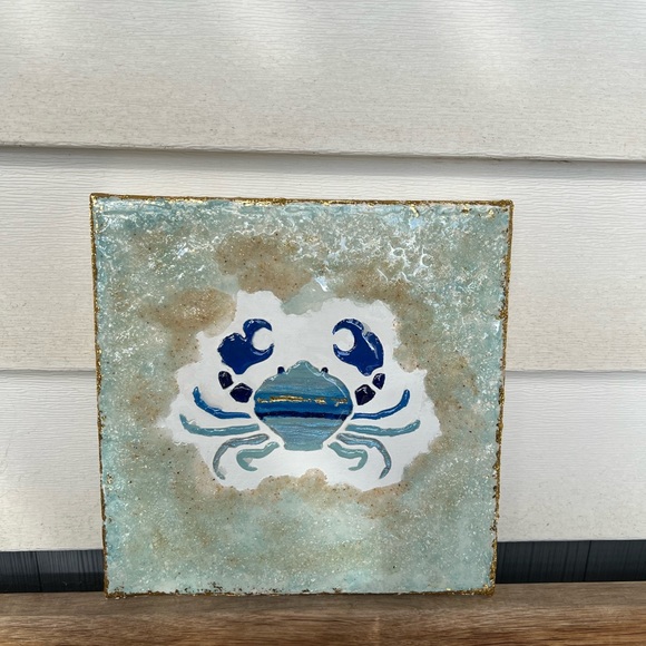 Crab Out Of Water Painting - Picture 8 of 11